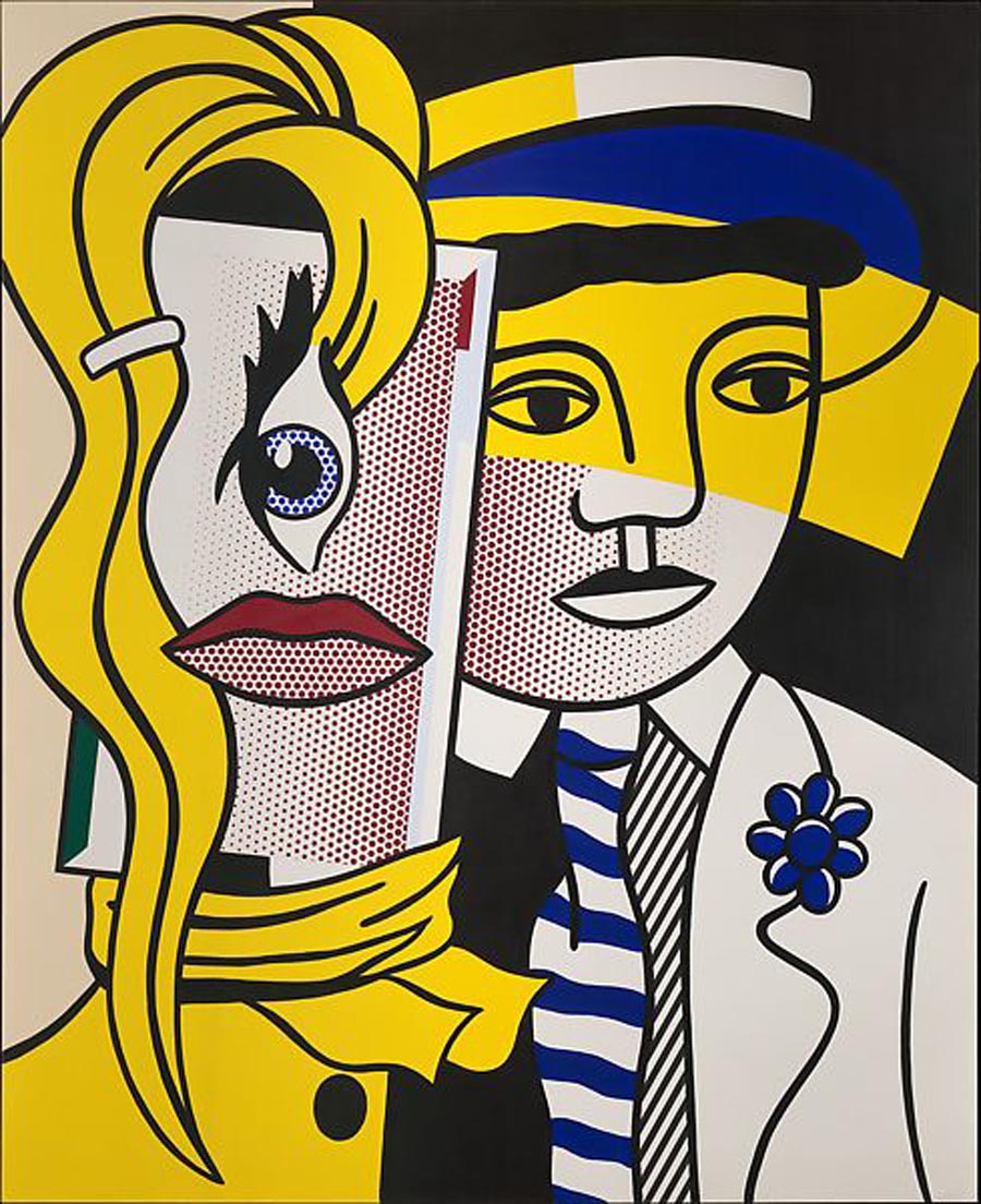 Roy Lichtenstein Stepping Out